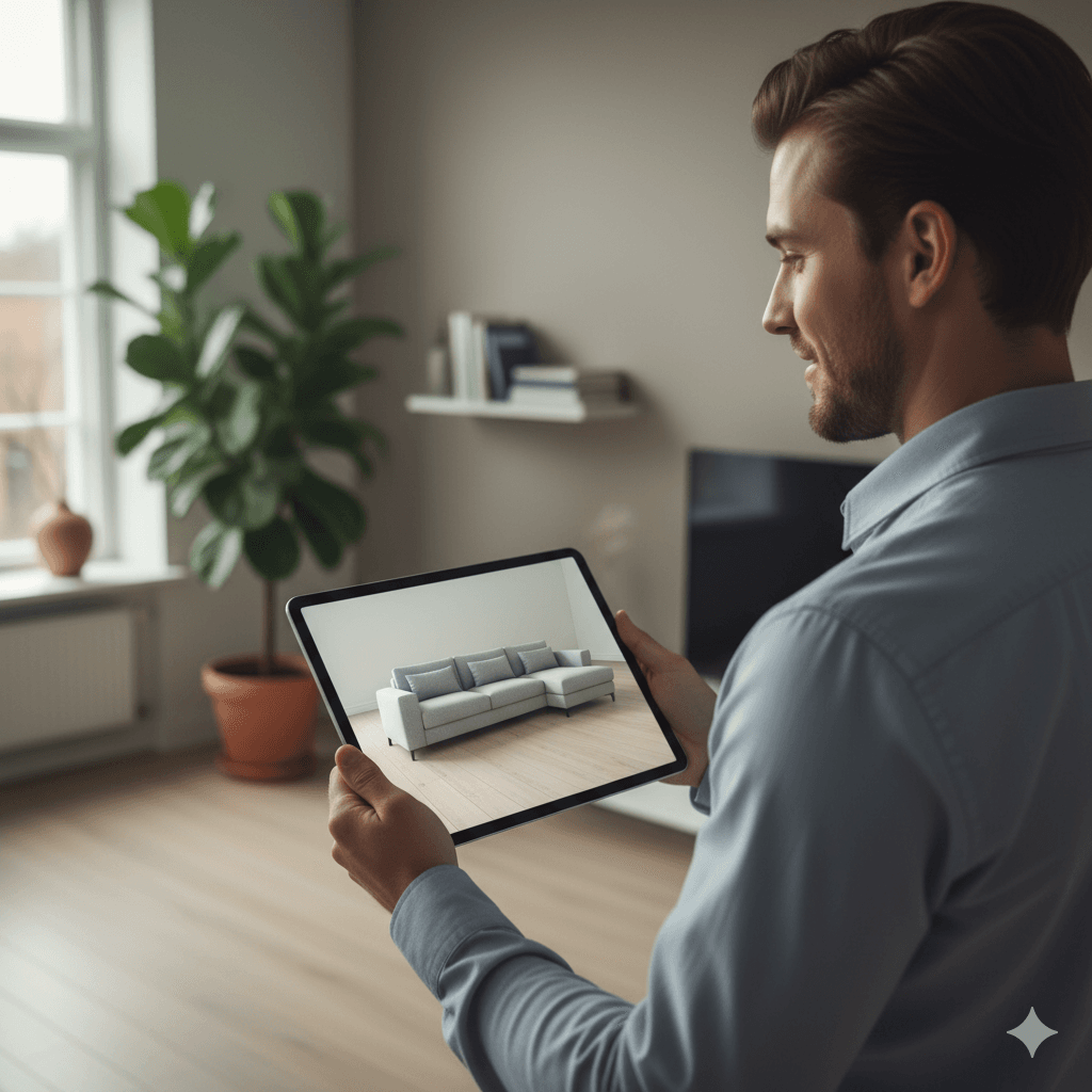 AR-Shopping Experience im Wohnzimmer