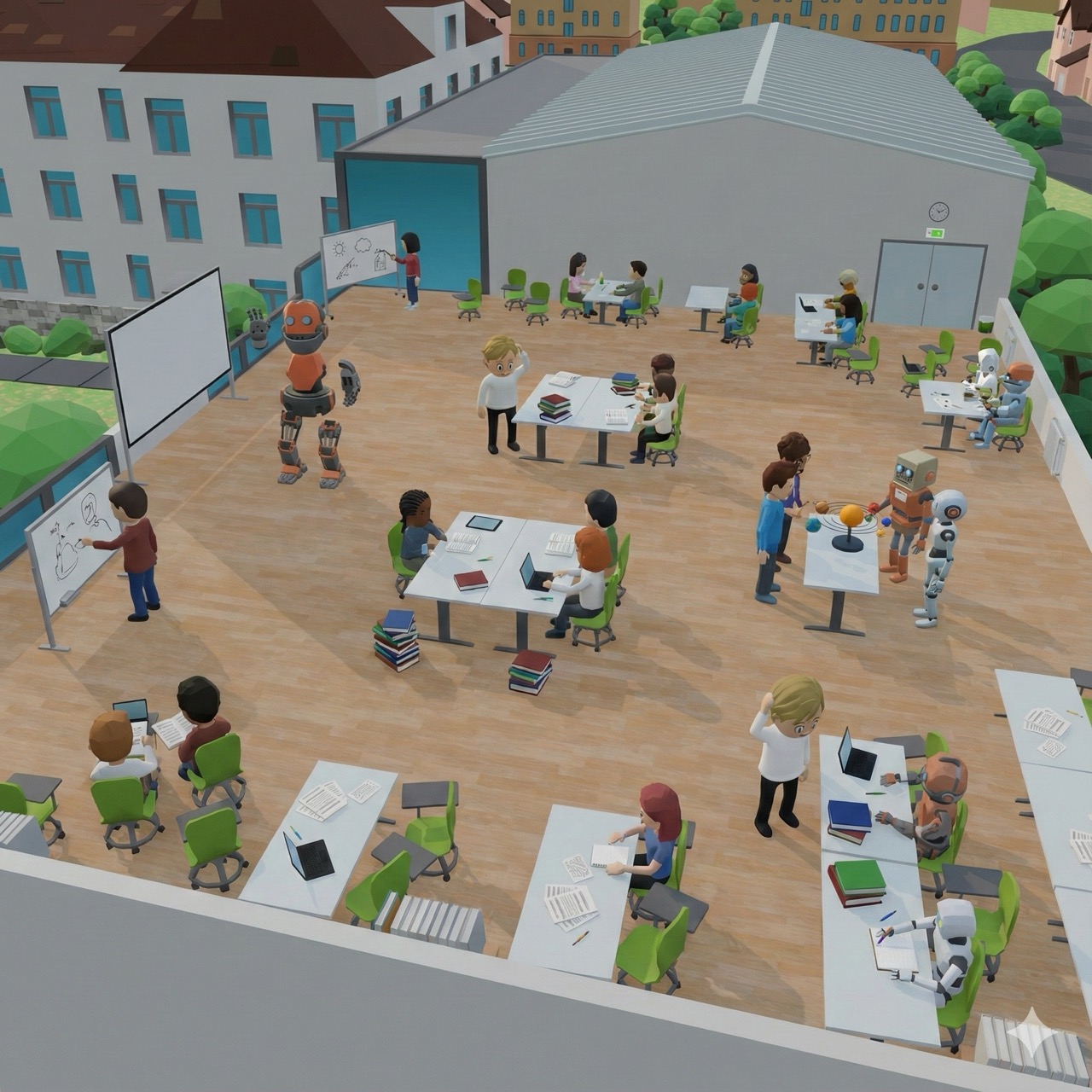 Projekt Adler: Räumliche Lernwelten im Browser